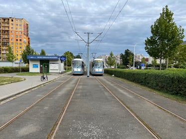 Trasa Tramwajowa Borowska Szpital